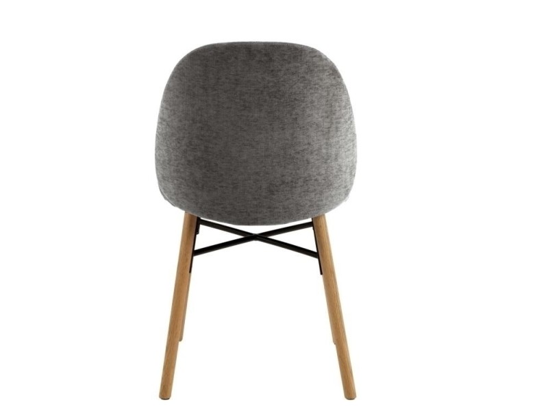 Krzesło Sophia szary ciemny/ dąb Danny 10 - ACTONA